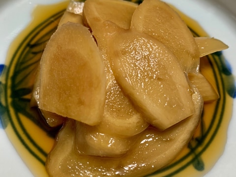 切って漬けるだけ!生姜のたまり漬け